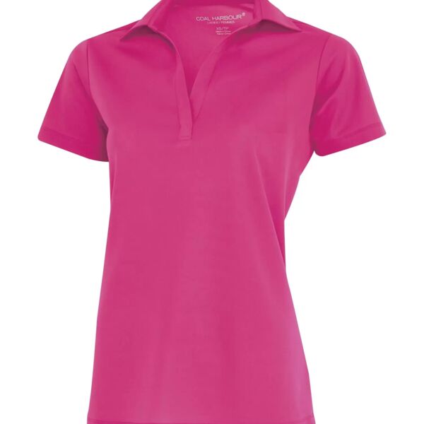 Coal Harbour Everyday Ladies' Polyester Sport Golf Polo Shirt Thumbnail