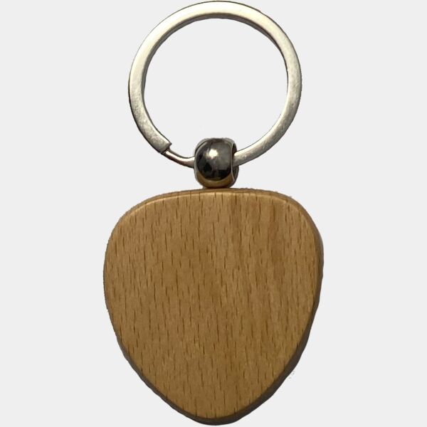 Almond Wooden Keychain Thumbnail