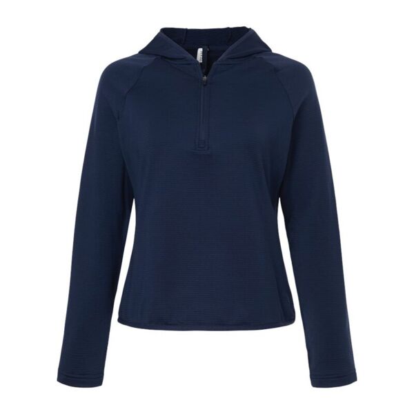 Women's Qualify Quarter-Zip Hooded Pullover Thumbnail